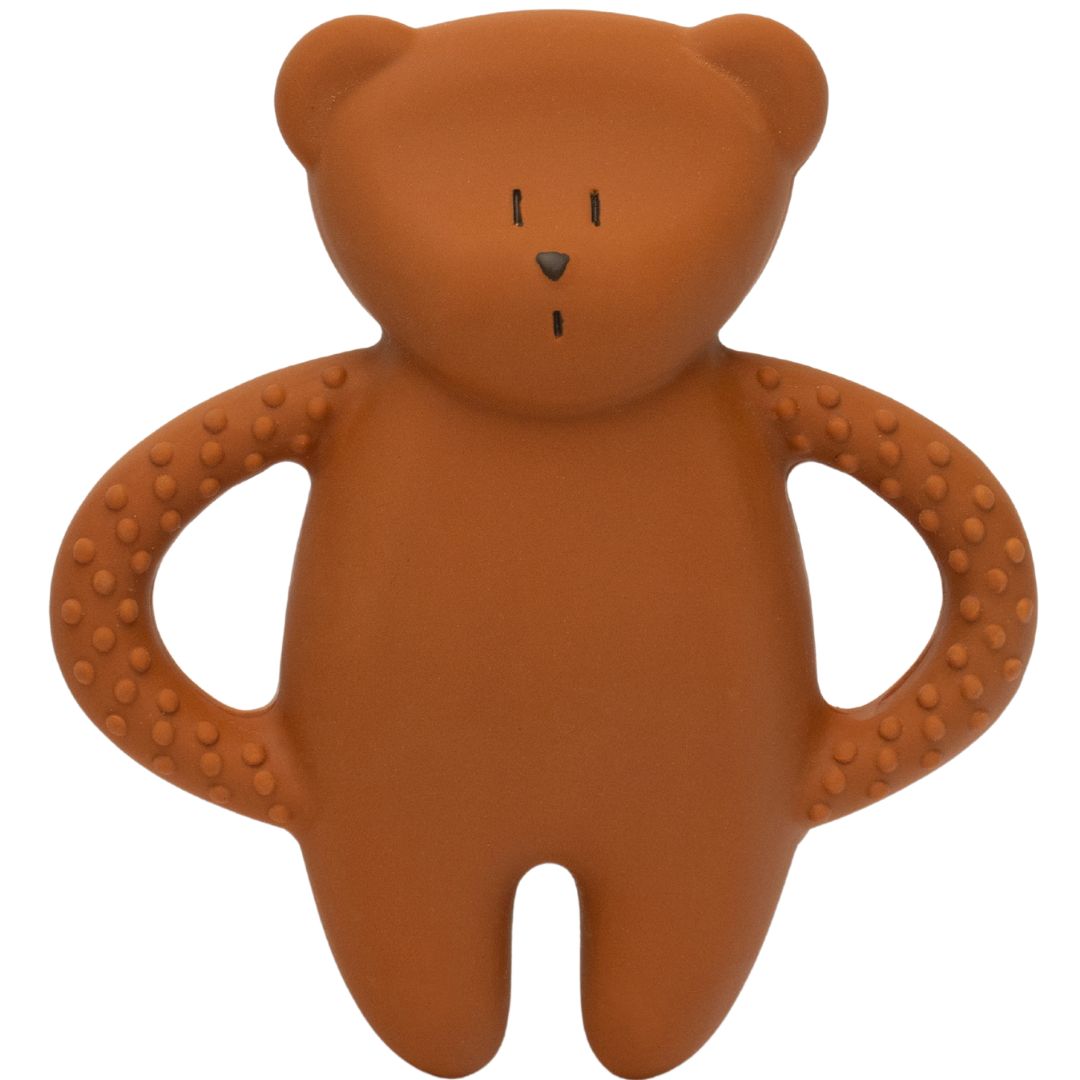 moonie bijtring bear - caramel natur | T-BCAR | 0