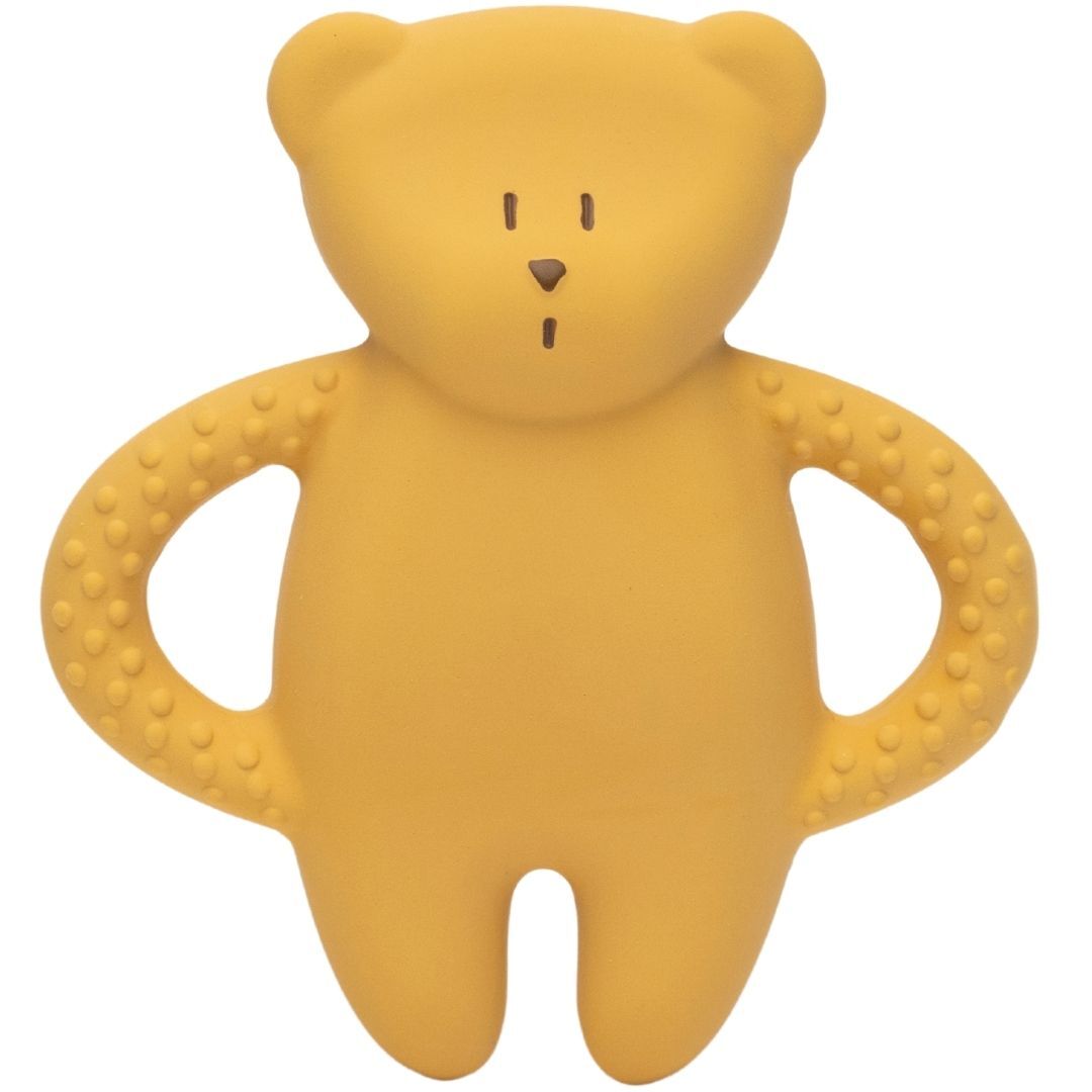 moonie bijtring bear - honey natur | T-BHO | 0