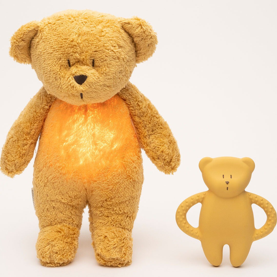 moonie bijtring bear - honey natur | T-BHO | 2