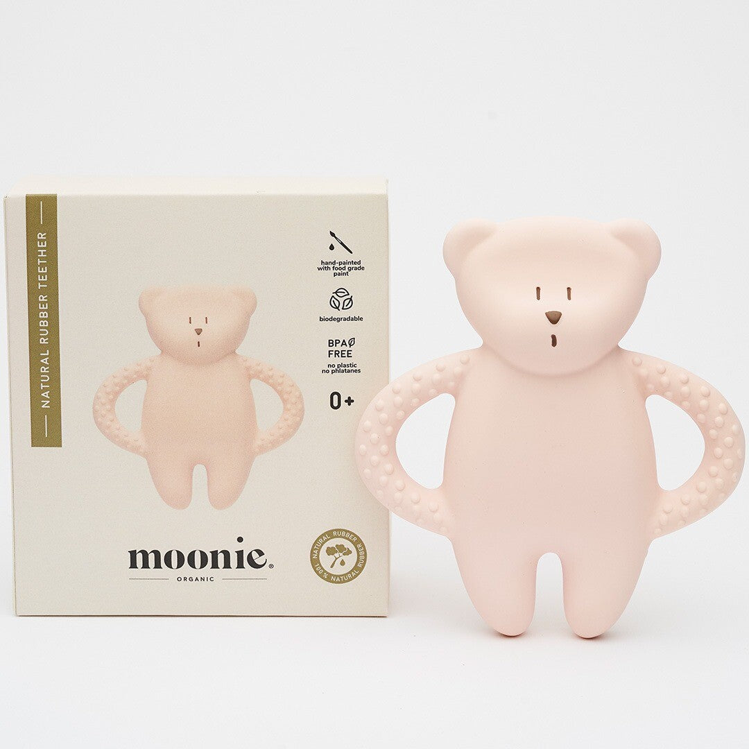 moonie bijtring bear - rose natur | T-BRO | 3