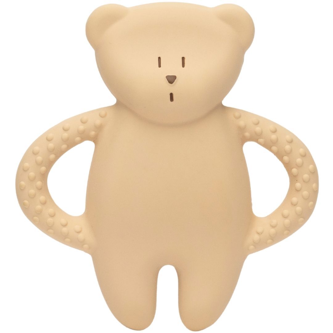 moonie bijtring bear - sand natur | T-BSA | 0