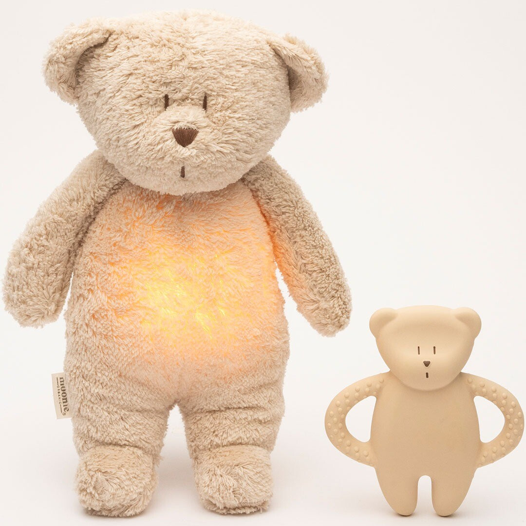 moonie bijtring bear - sand natur | T-BSA | 2