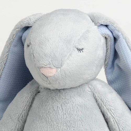 moonie knuffelkonijn met nachtlamp en geluid - sky - 28 cm | MOO1001 | 8