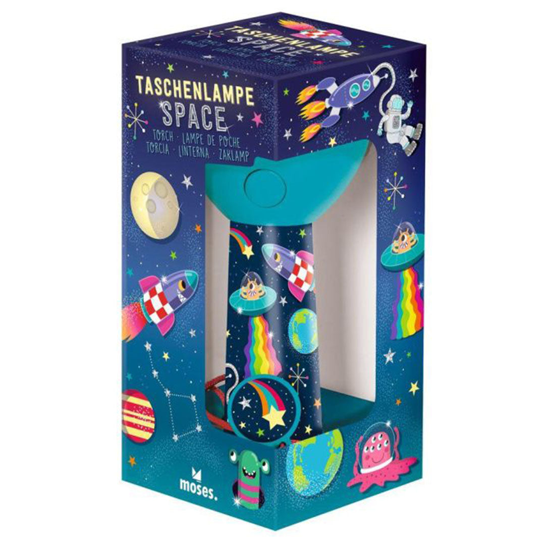 moses. oplaadbare zaklamp - ruimte | MOS-38247 | 1