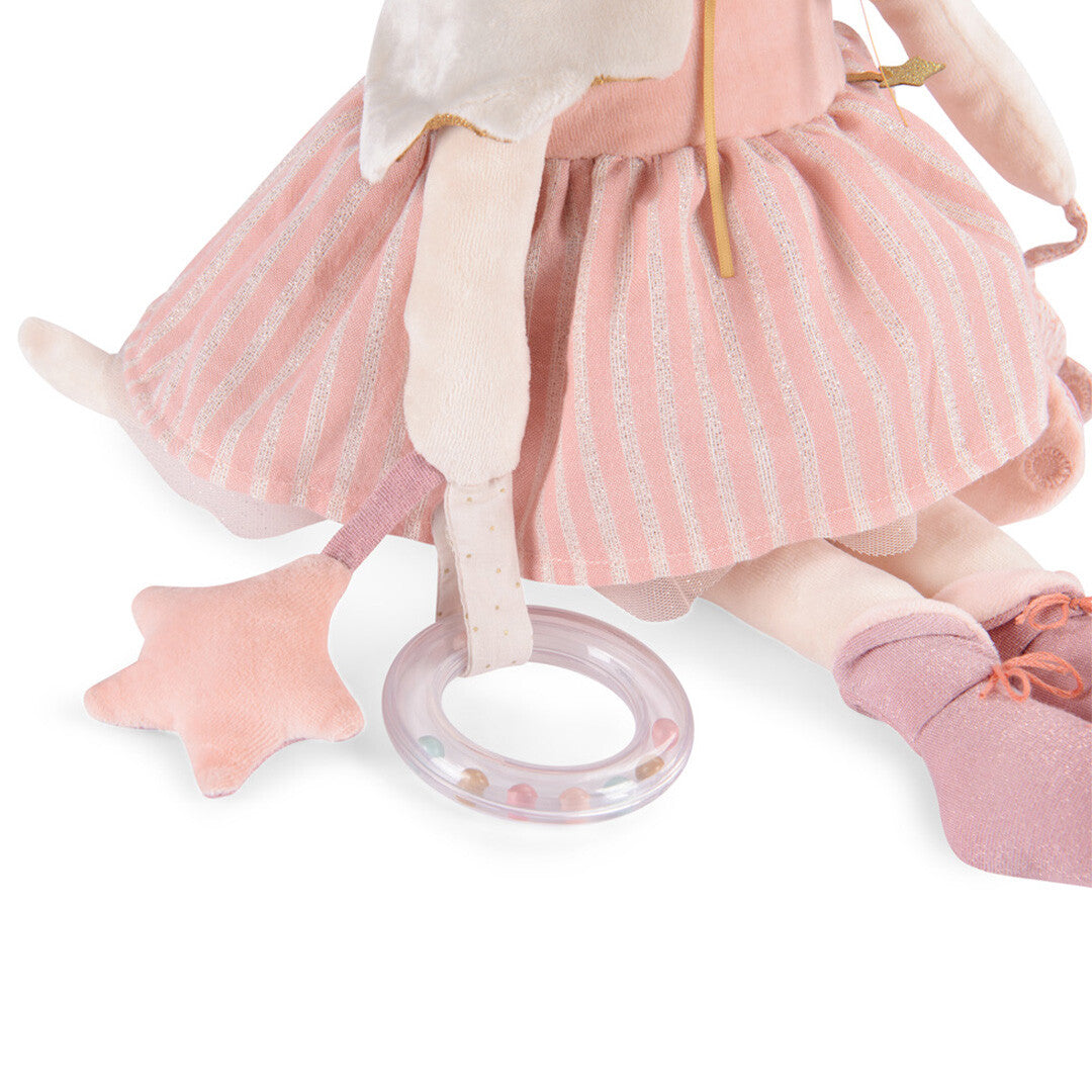 moulin roty activiteitenknuffel muis la petite école de danse - 57 cm | 667078  | 5
