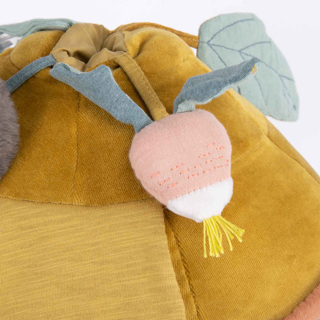 moulin roty activiteitenknuffel zeeschildpad - 20 cm | 678078 | 1
