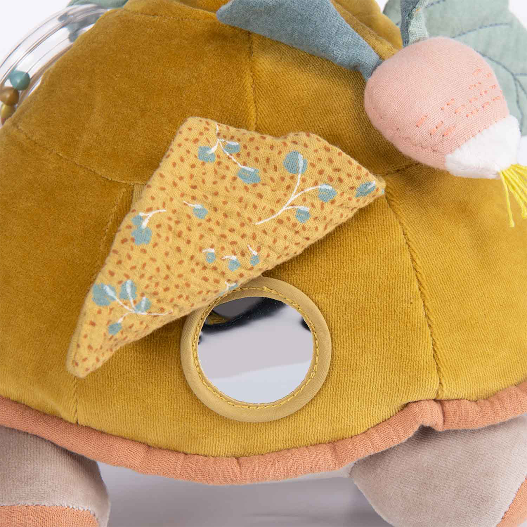 moulin roty activiteitenknuffel zeeschildpad - 20 cm | 678078 | 4