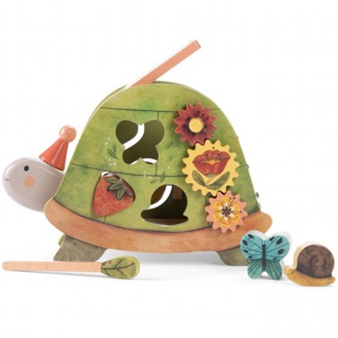 moulin roty activiteitenkubus schildpad trois petits lapins | 678114 | 0