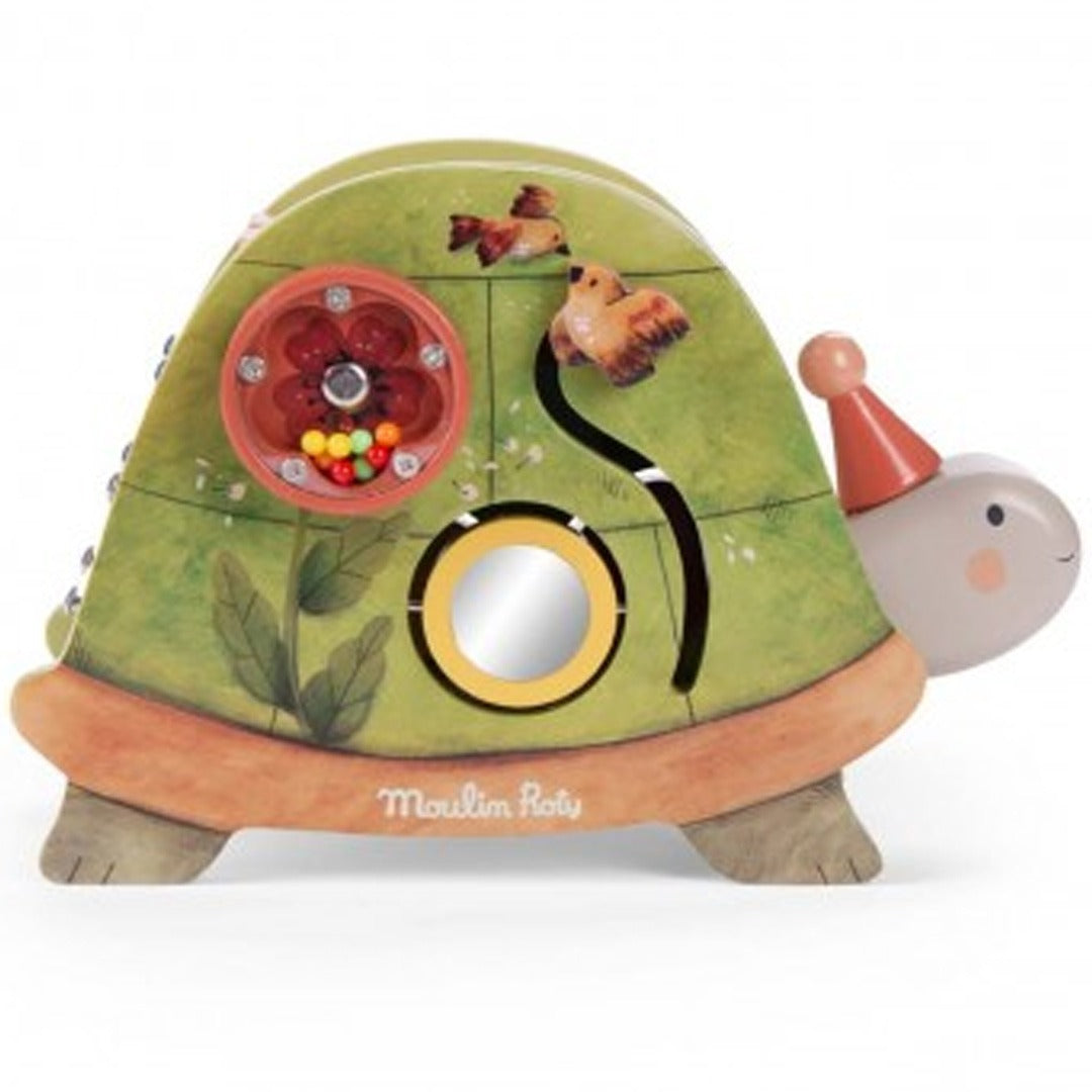 moulin roty activiteitenkubus schildpad trois petits lapins | 678114 | 3