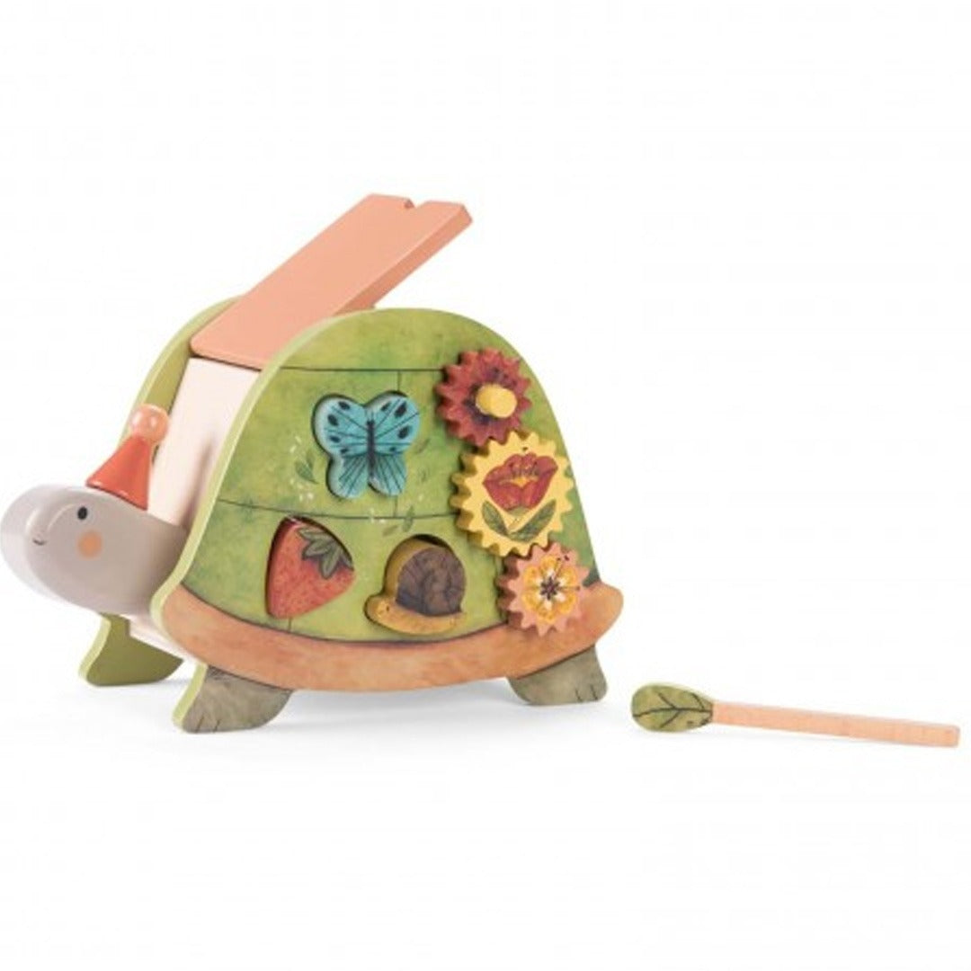 moulin roty activiteitenkubus schildpad trois petits lapins | 678114 | 4
