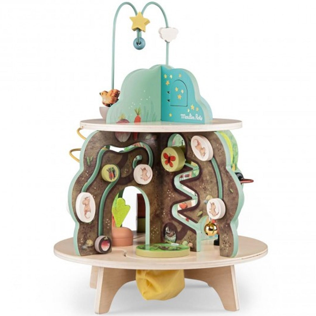 moulin roty activiteitentafel trois petits lapins | 678116 | 1