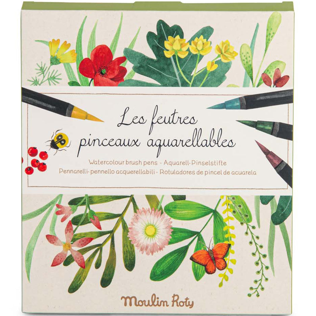 moulin roty aquarel stiften le jardin - 12st | 712617 | 1