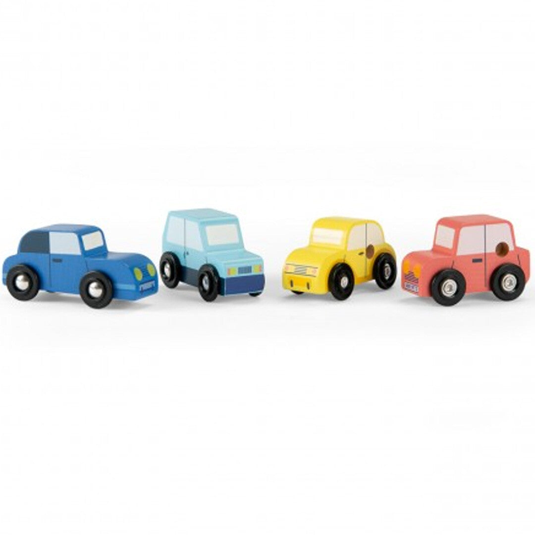 moulin roty auto's - 4st | 725732 | 1
