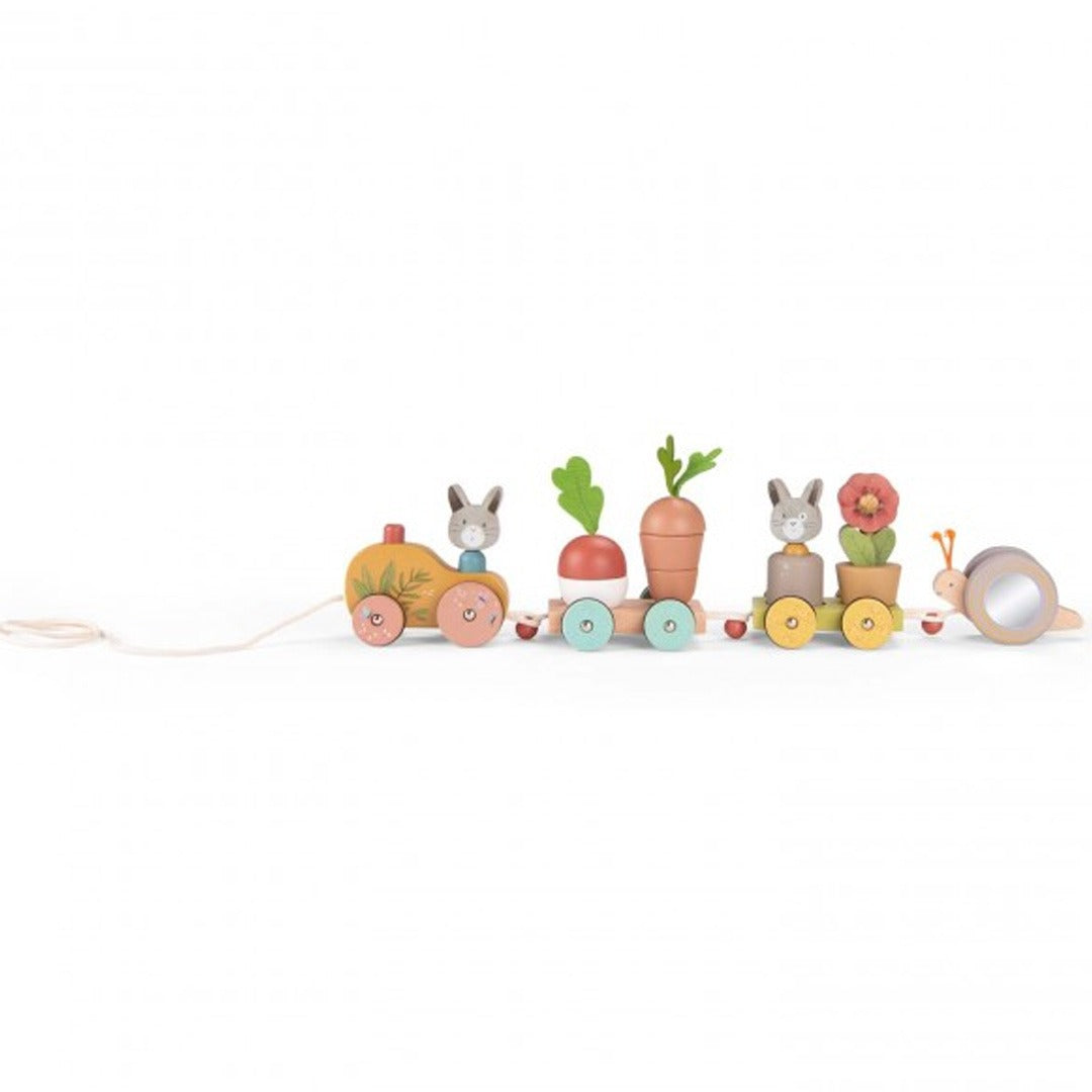 moulin roty blokkentrein trois petits lapins | 678112 | 2