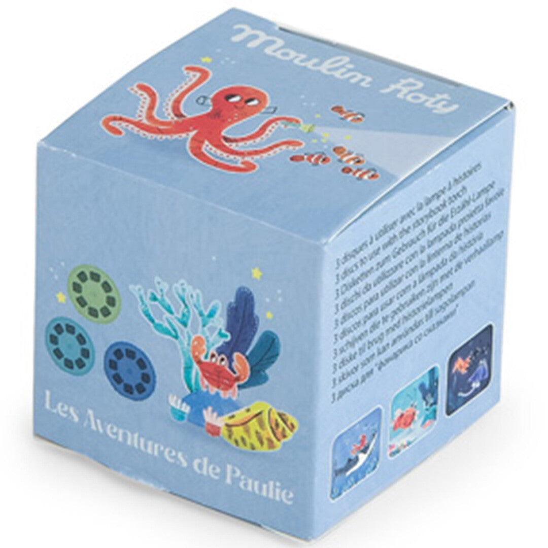 moulin roty discs voor projector bedtijdverhalen les aventures de paulie | 676363 | 1