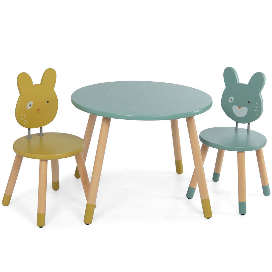 moulin roty kinderstoel trois petits lapins groen | 678603 | 1