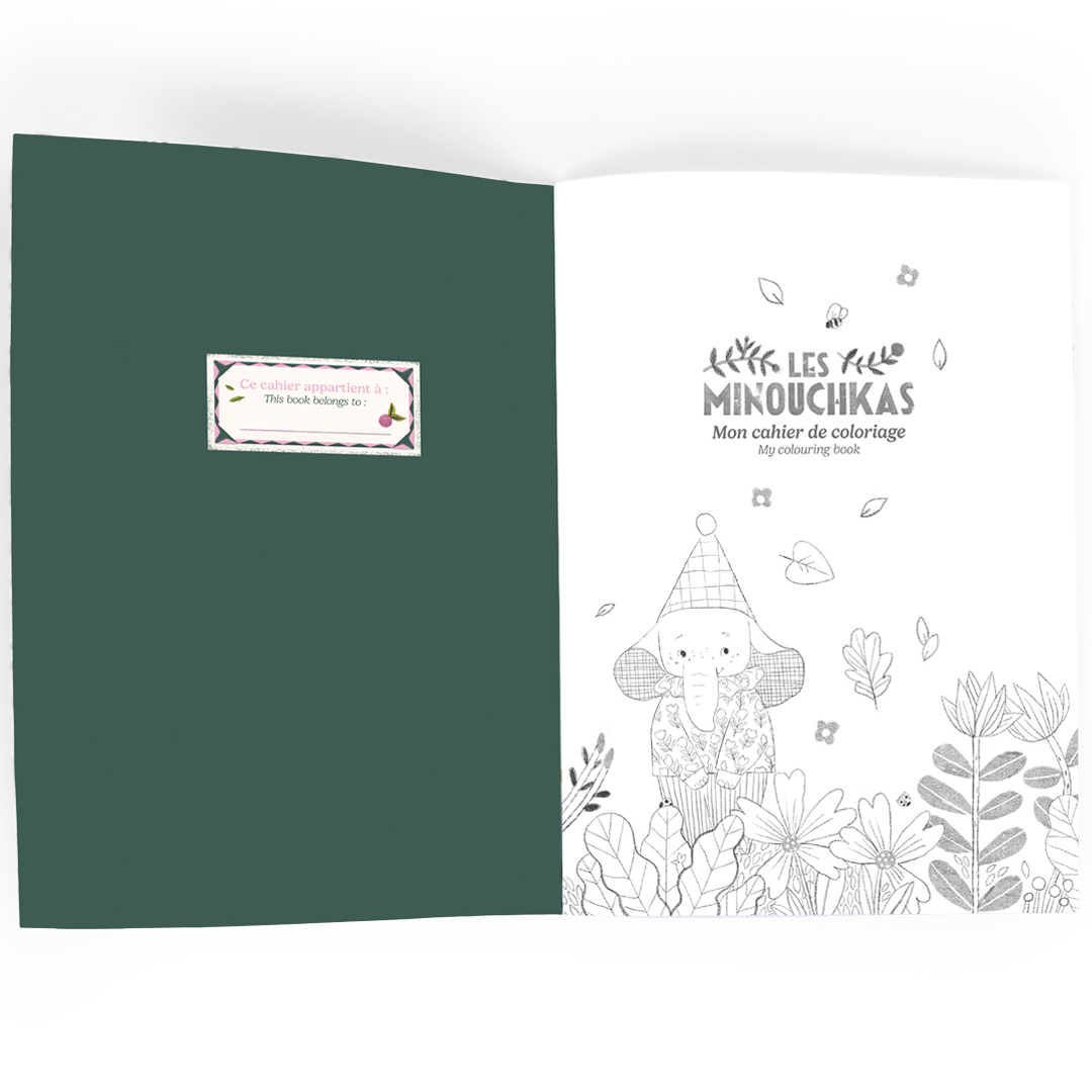 moulin roty kleurboek les minouchka's | 681600 | 1