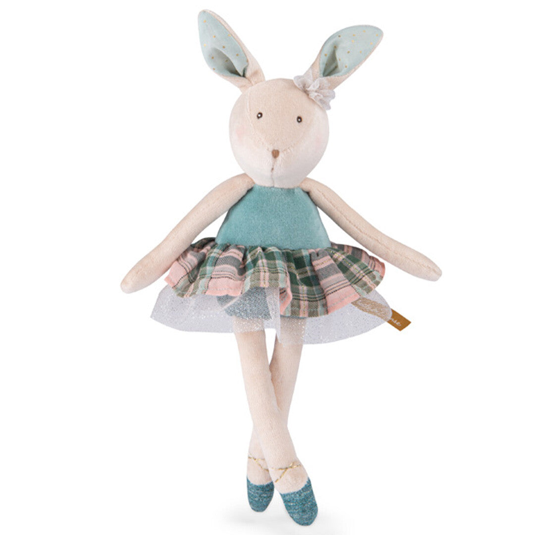 moulin roty knuffelkonijn la petite école de danse - 33 cm | 667030 | 3