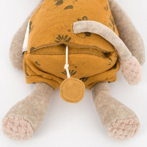 moulin roty knuffelleeuw met muziek - 28 cm | 669041 | 4