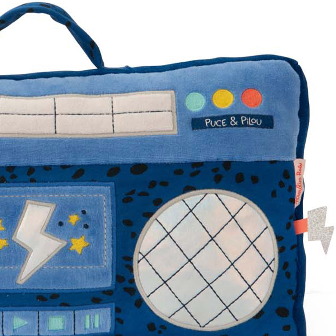moulin roty kussen radio puce & pilou | 684031 | 2