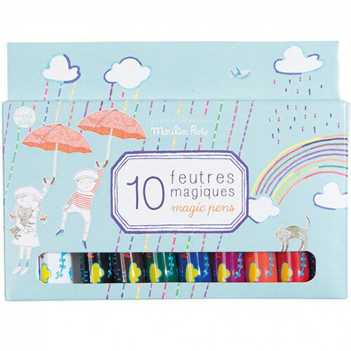 moulin roty magische viltstiften - 10st | 713131 | 3