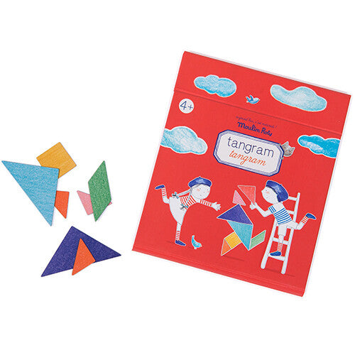 moulin roty magneetboek tangram  | 713143 | 0