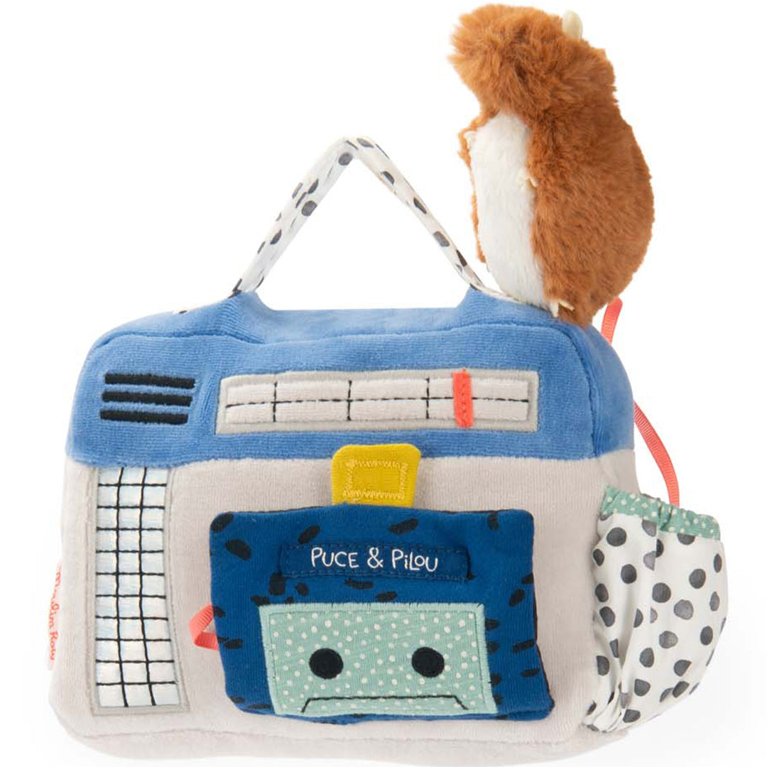 moulin roty muziekdoosje cassetteradio puce & pilou | 684016 | 3