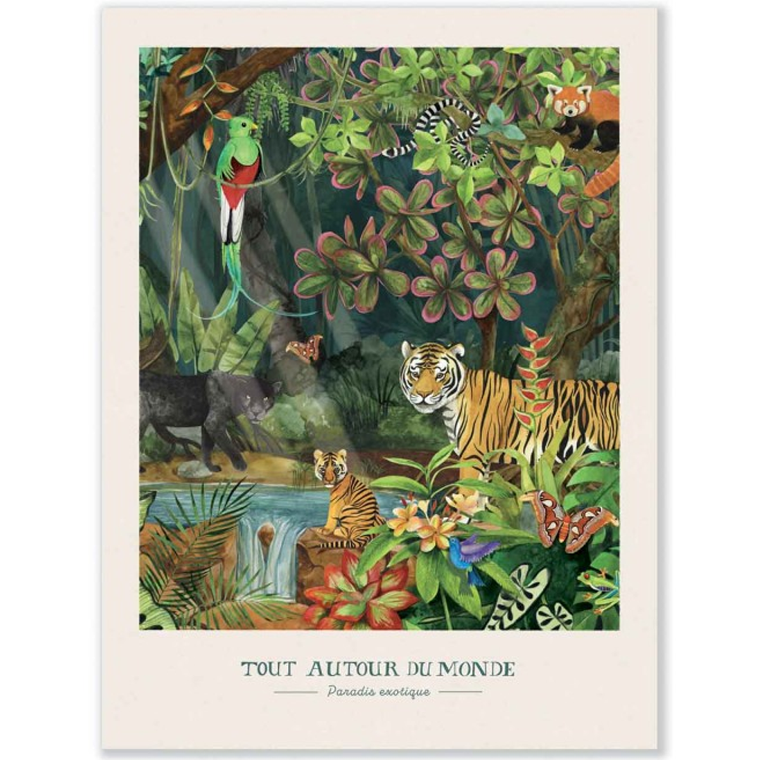 moulin roty poster exotisch paradijs tout autour du monde | 719133 | 0