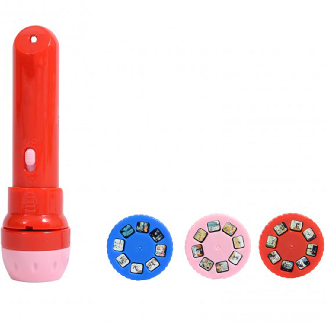 moulin roty projector bedtijdverhalen stinkhond - rood | 894361 | 1