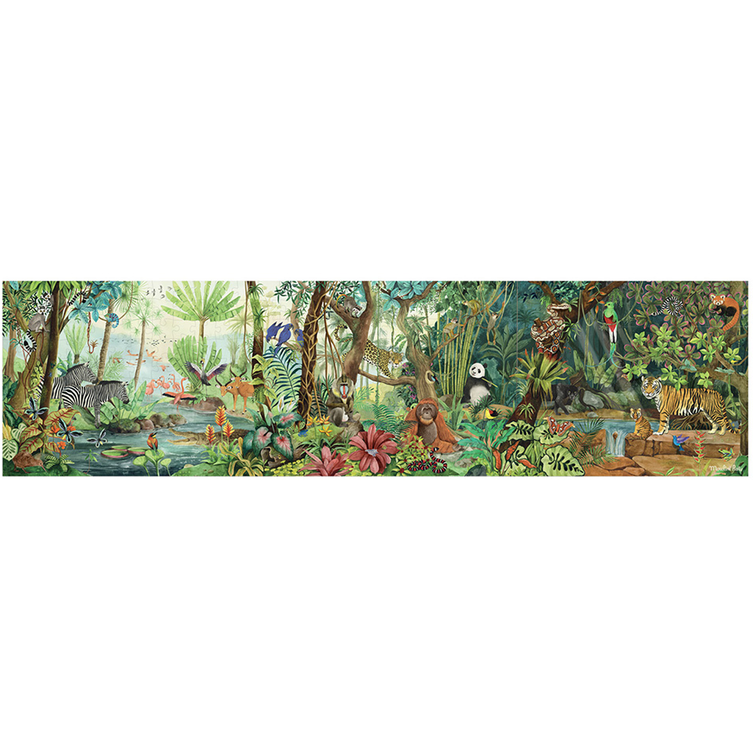 moulin roty puzzel in het regenwoud tout atour du monde - 350st | 719441 | 0