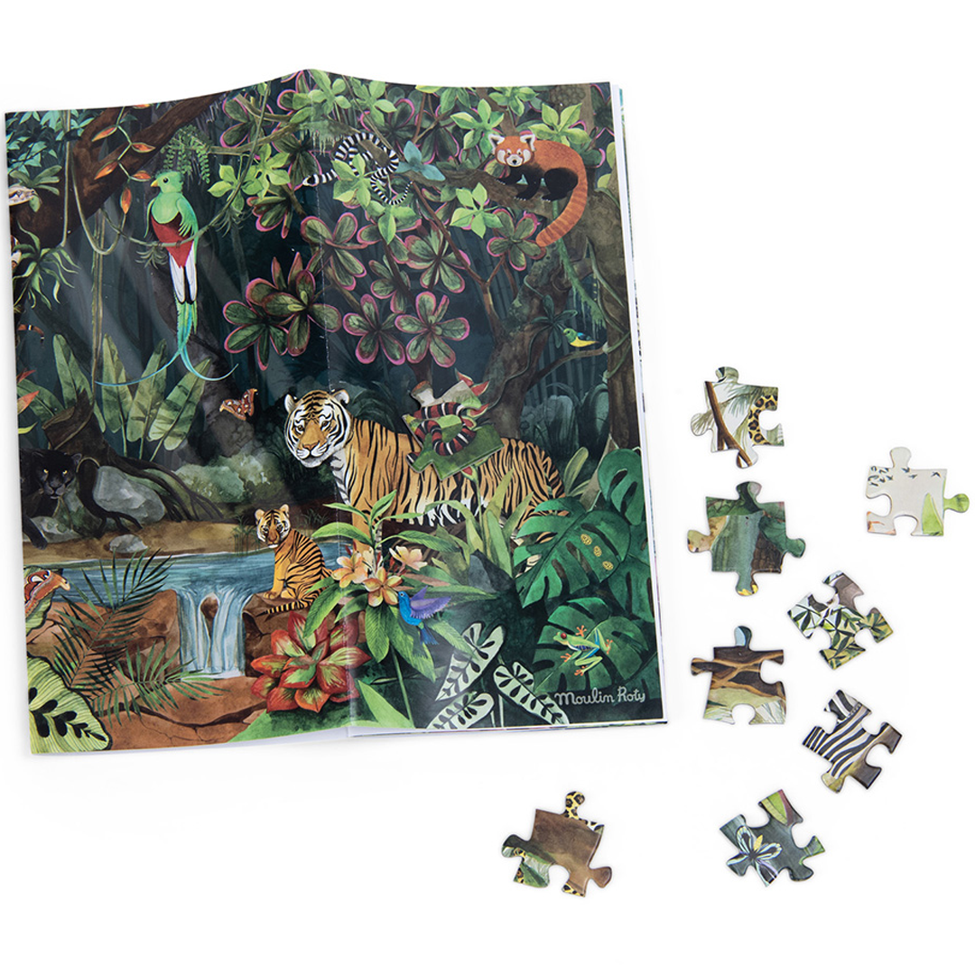 moulin roty puzzel in het regenwoud tout atour du monde - 350st | 719441 | 2
