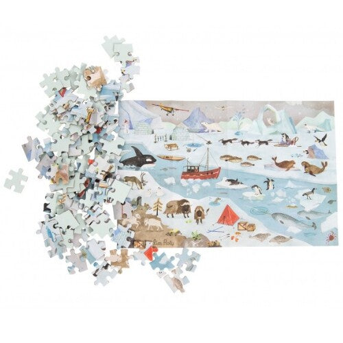 moulin roty puzzel poolcirkel - 96st  | 712411 | 0