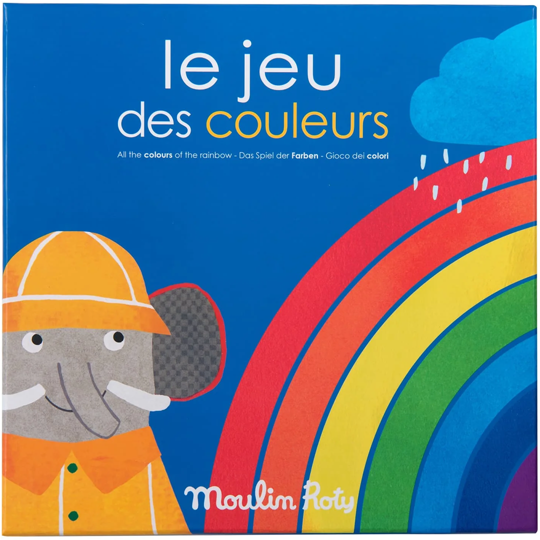 moulin roty regenboogspel les popipop - 10st | 661371 | 2