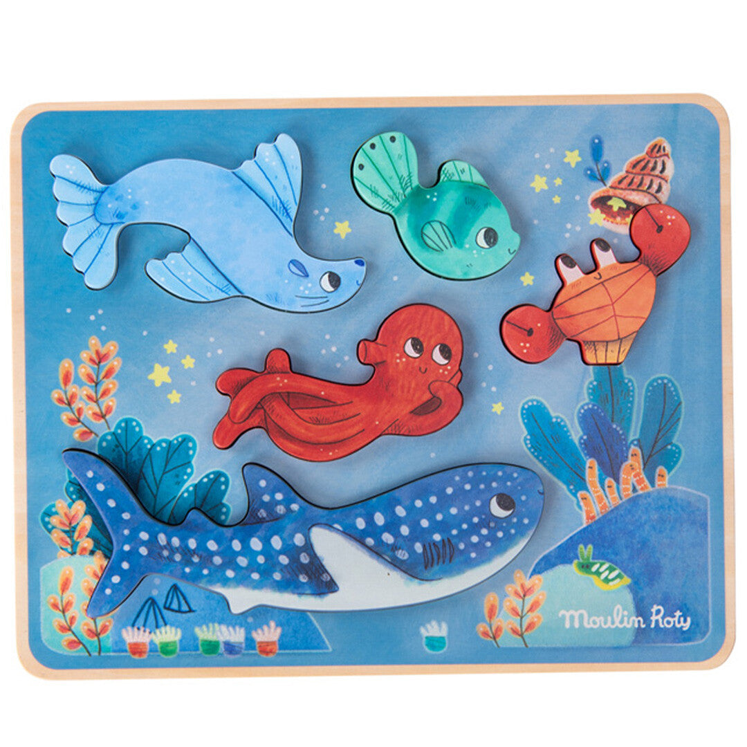 moulin roty sensorische puzzel les aventures de paulie | 676381 | 0