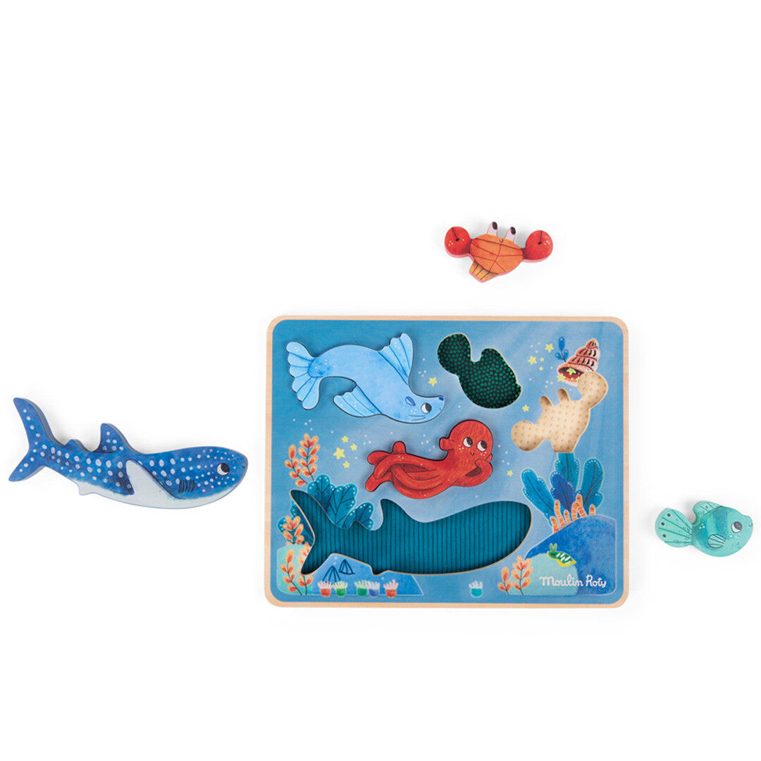 moulin roty sensorische puzzel les aventures de paulie | 676381 | 3