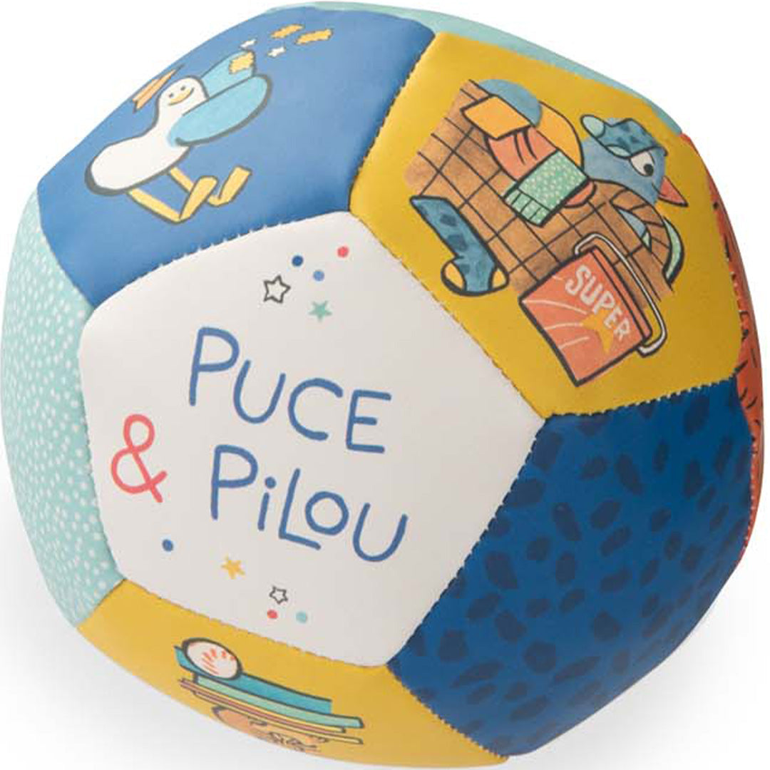moulin roty speelbal puce & pilou - 10 cm | 684050 | 0