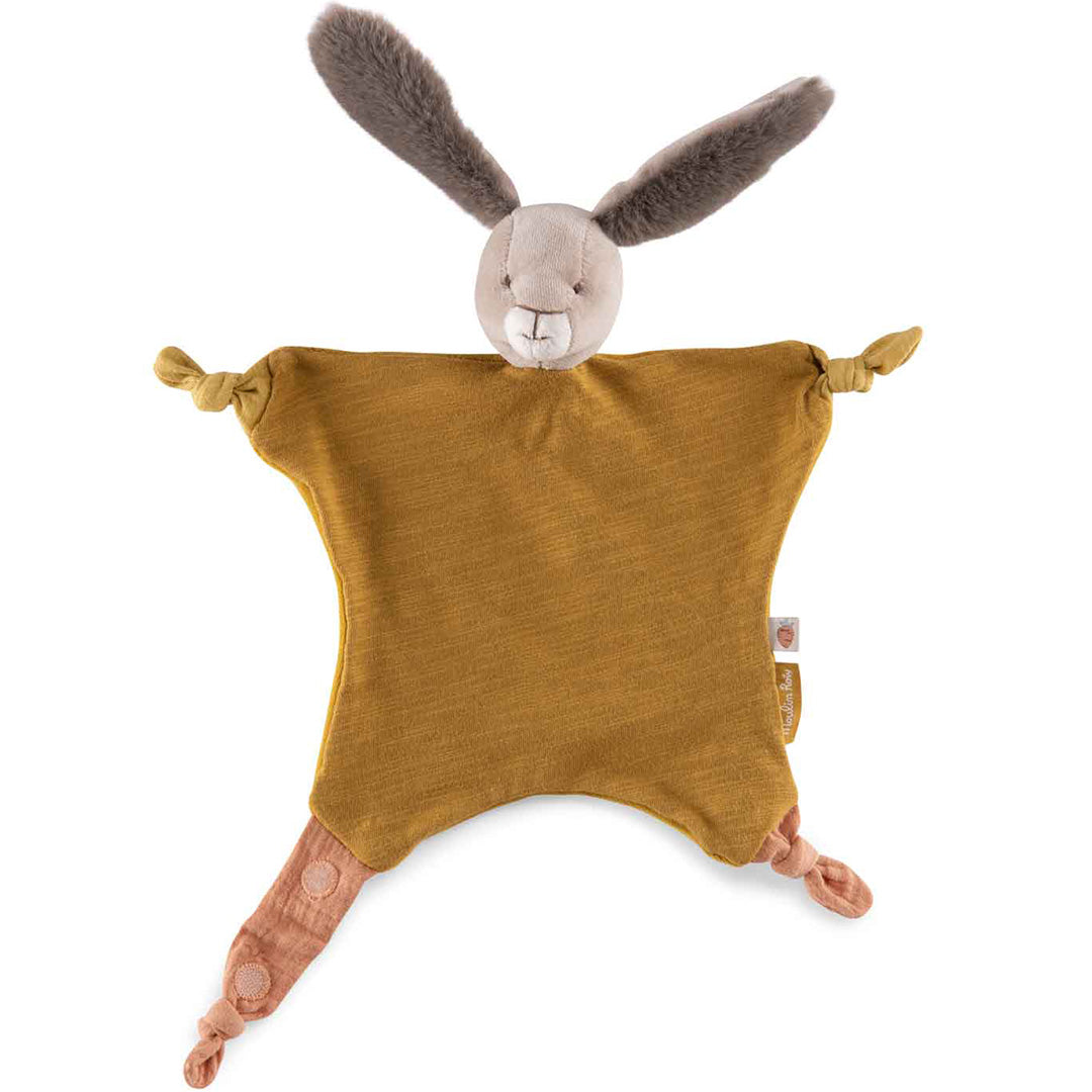 moulin roty speendoek konijn - okergeel | 678017 | 2