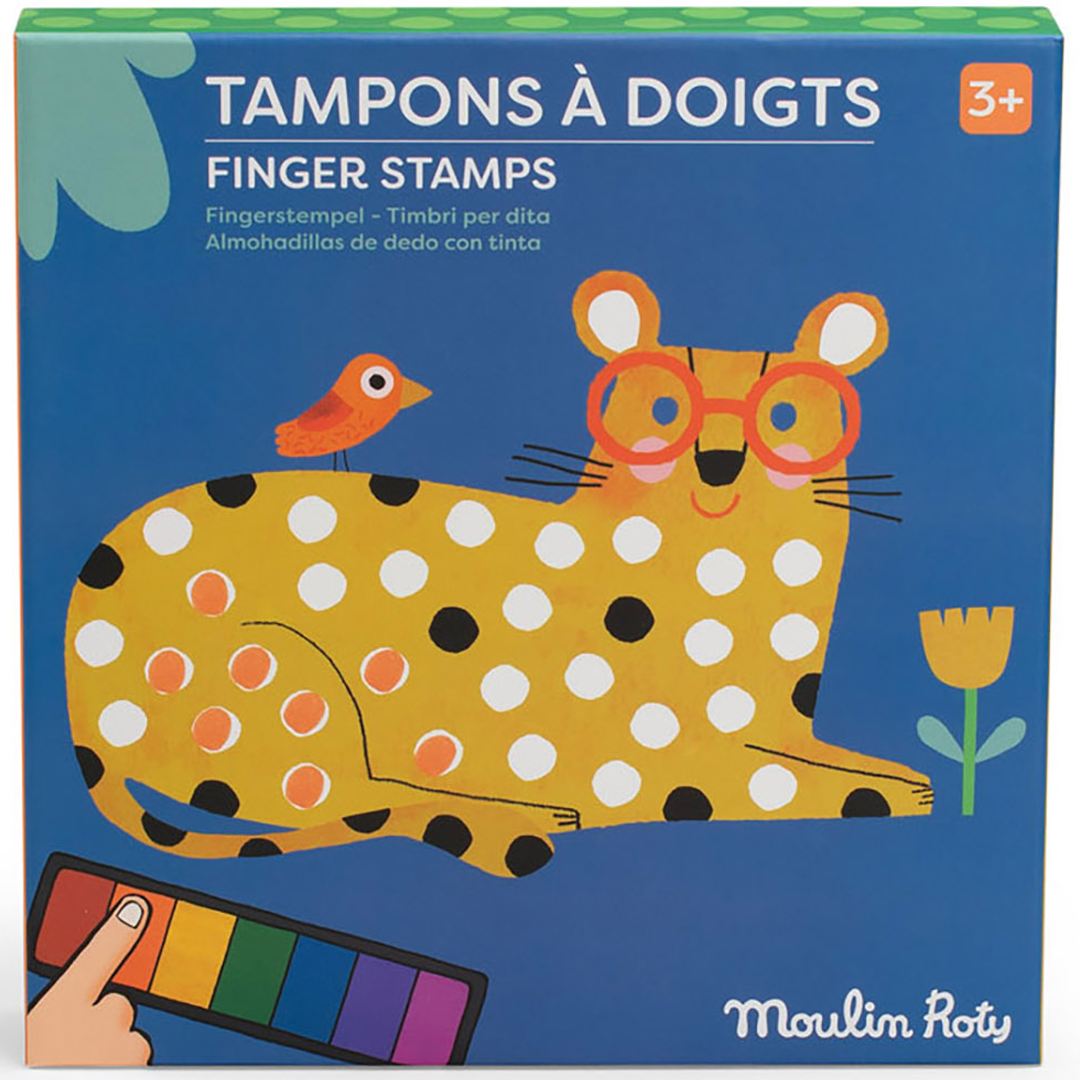 moulin roty stempelen met je vingers les toupitis | 679603 | 3