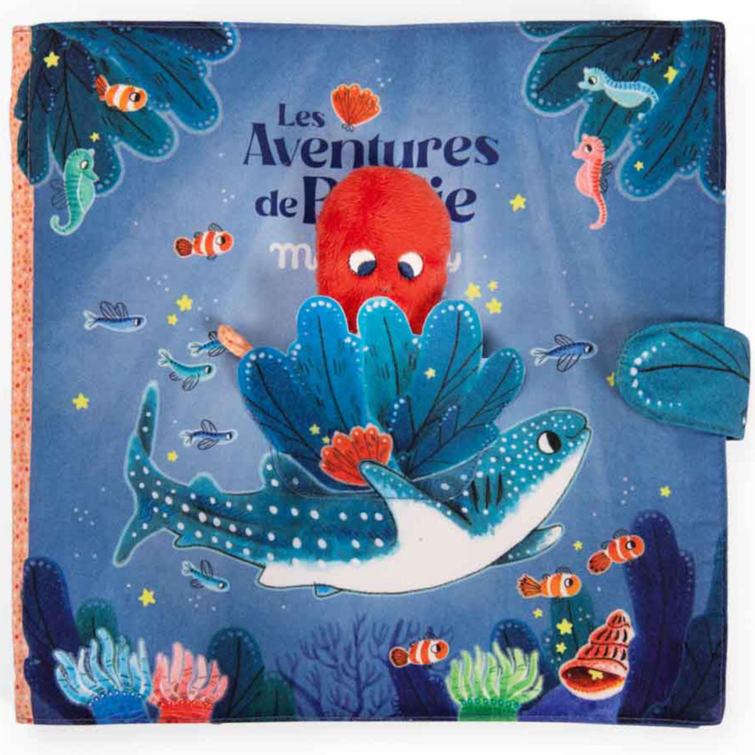 moulin roty stoffen babyboekje les aventures de paulie | 676091 | 0