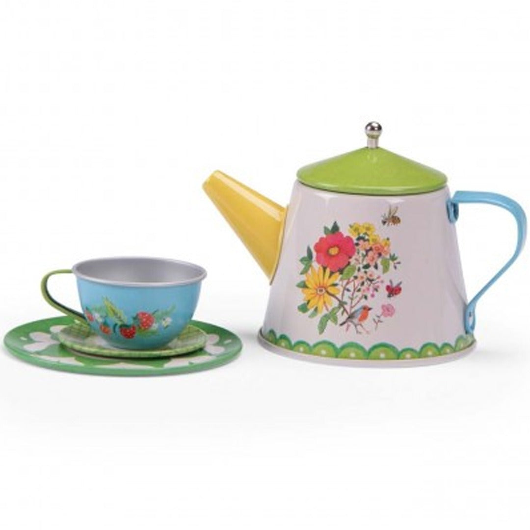 moulin roty theeservies met koffer la grande famille | 632283 | 4