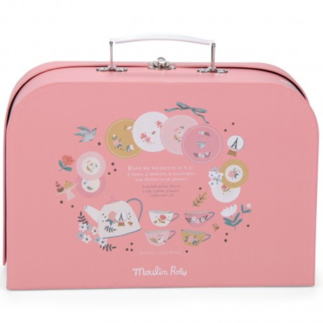 moulin roty theeservies met koffer les parisiennes | 642577 | 5