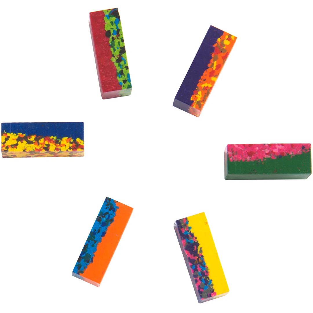 moulin roty waskrijtjes meerkleurig les petites merveilles - 6st | 711259 | 2