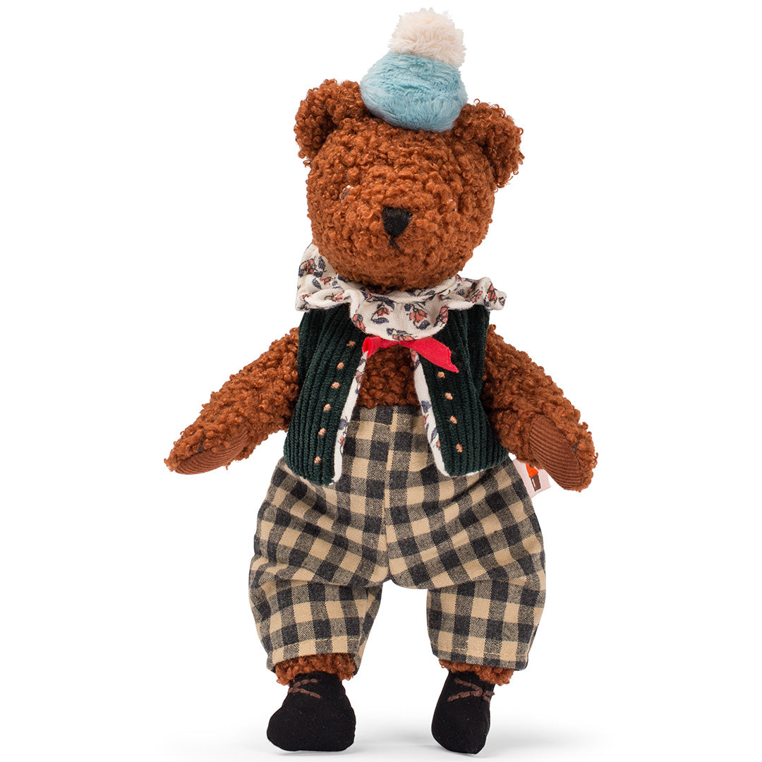 moulin roty knuffelbeer les minouchkas - baba - 25,5 cm | 681025 | 3