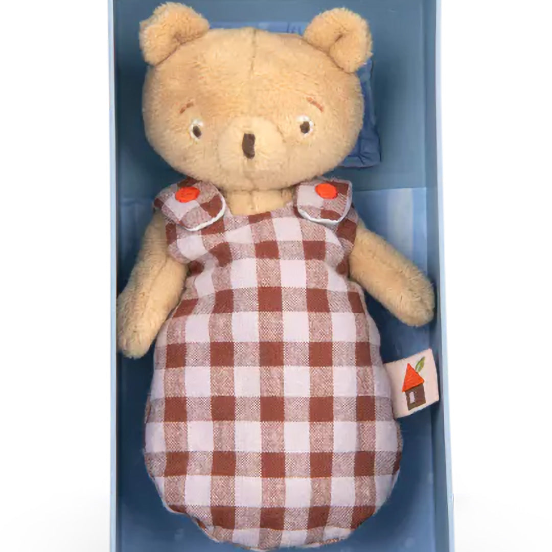 moulin roty knuffelbeer les minouchkas - baby emile - 16 cm | 681034 | 3