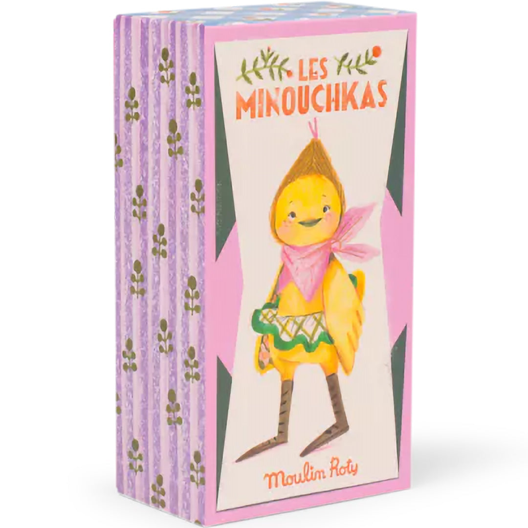 moulin roty knuffeleend les minouchkas - rita - 25,5 cm | 681030 | 5