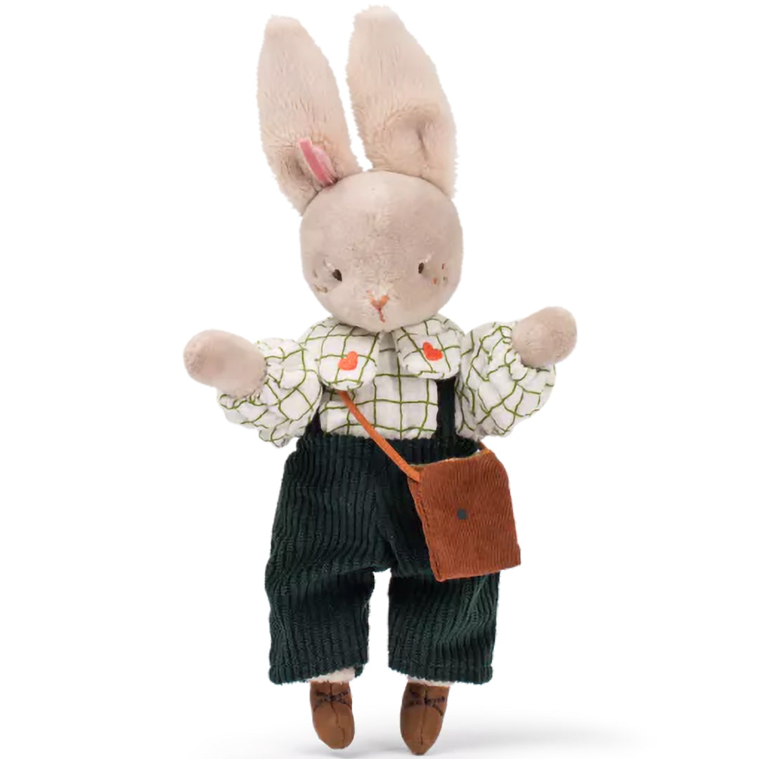 moulin roty knuffelkonijn les minouchkas - nine - 25,5 cm | 681027 | 3