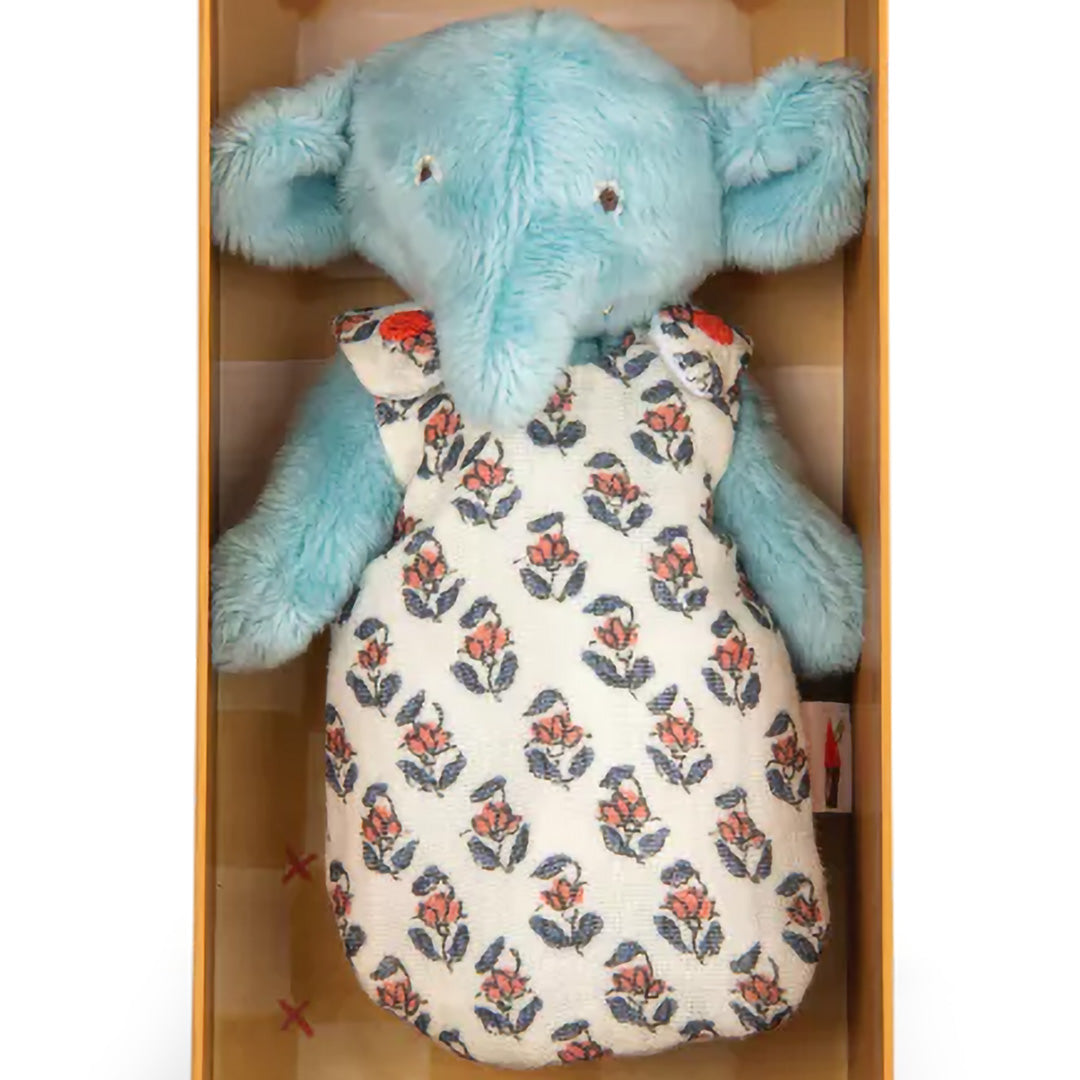 moulin roty knuffelolifant les minouchkas - baby pablo - 16 cm | 681033 | 3