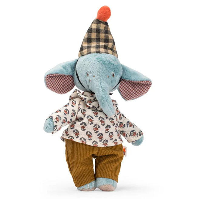 moulin roty knuffelolifant pablo - les minouchkas - 25,5 cm | ROTY681026 | 1