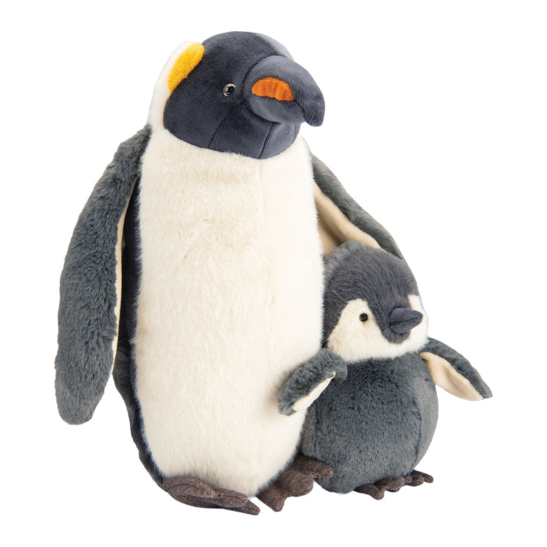 moulin roty knuffelpinguïn tout autour du monde - 34 cm | 719053 | 2