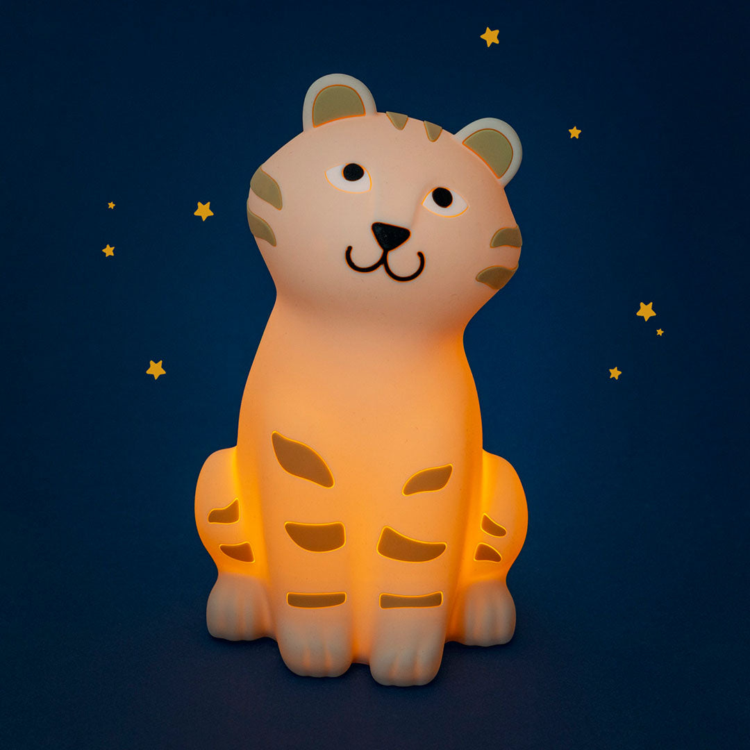 moulin roty nachtlampje la forêt mawa - tijger | 688203 | 5